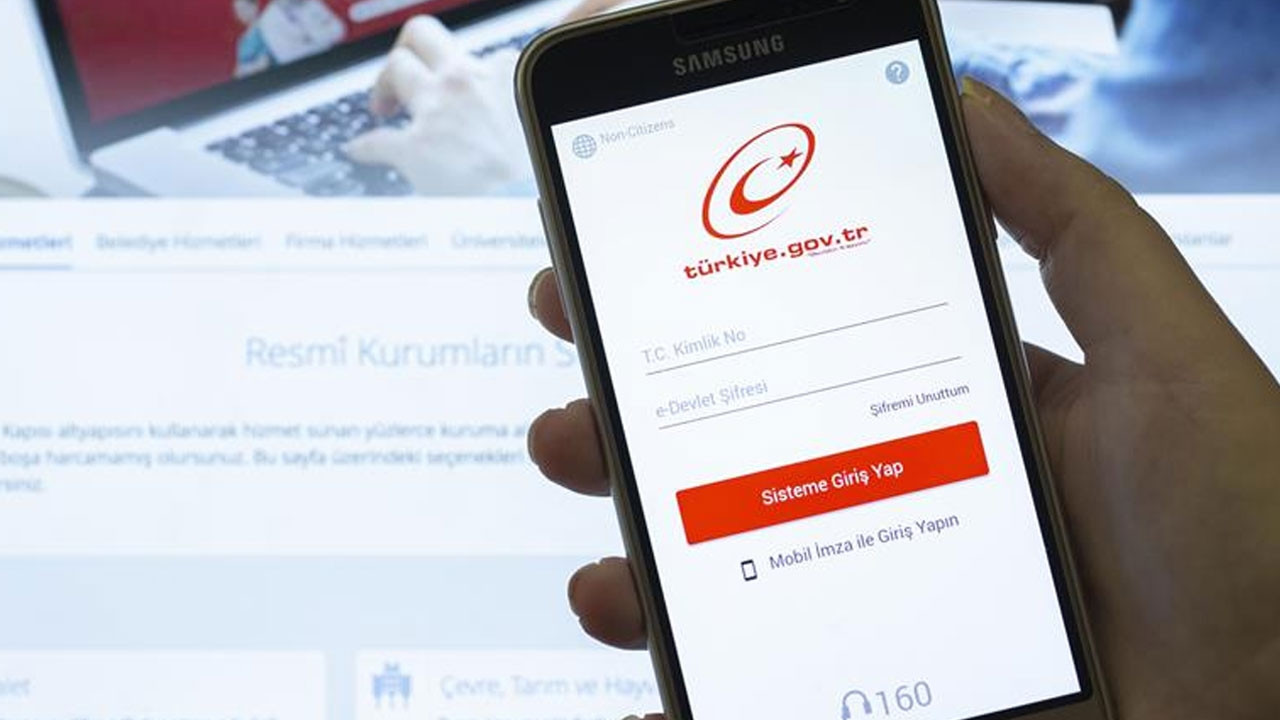 e-Devlet’e Mobil İmza ile Giriş ve İşlemler