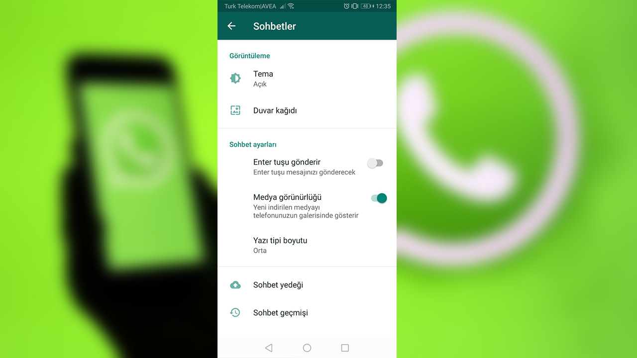 iPhone Cihazlarda WhatsApp Yedekleme İşlemi
