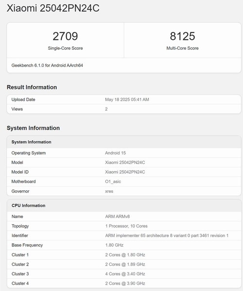 Xiaomi, Kendi Mobil İşlemcisini Tanıttı: XRing 01 Geekbench Performansları