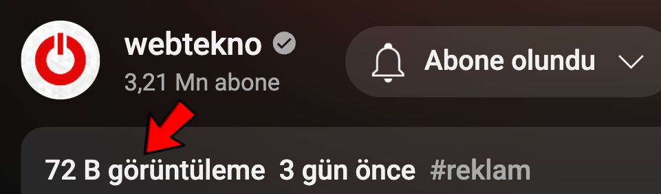 YouTube İzlenme Sayısı Nedir?