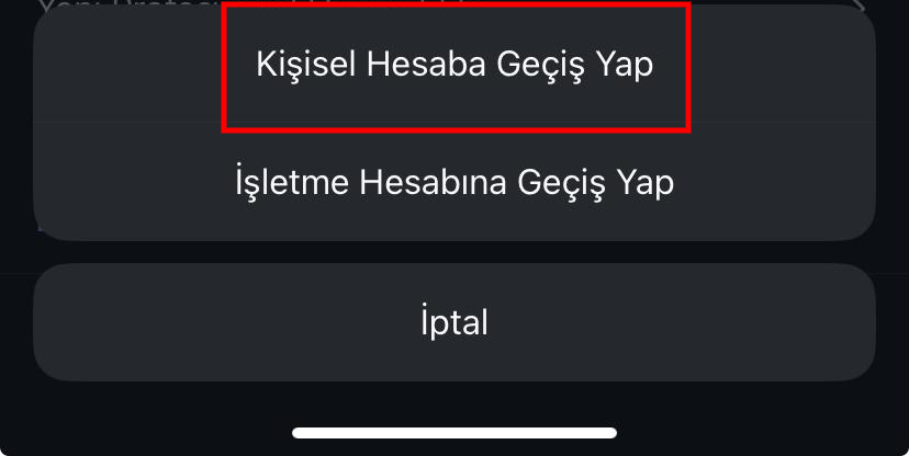 Hesap Değişikliğinde Bilinmesi Gerekenler