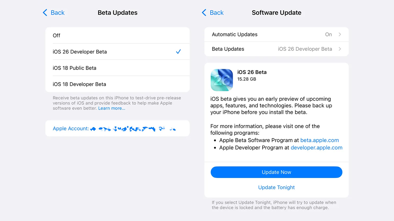 iOS 26 Geliştirici Beta Sürümünü Nasıl Yüklerim?