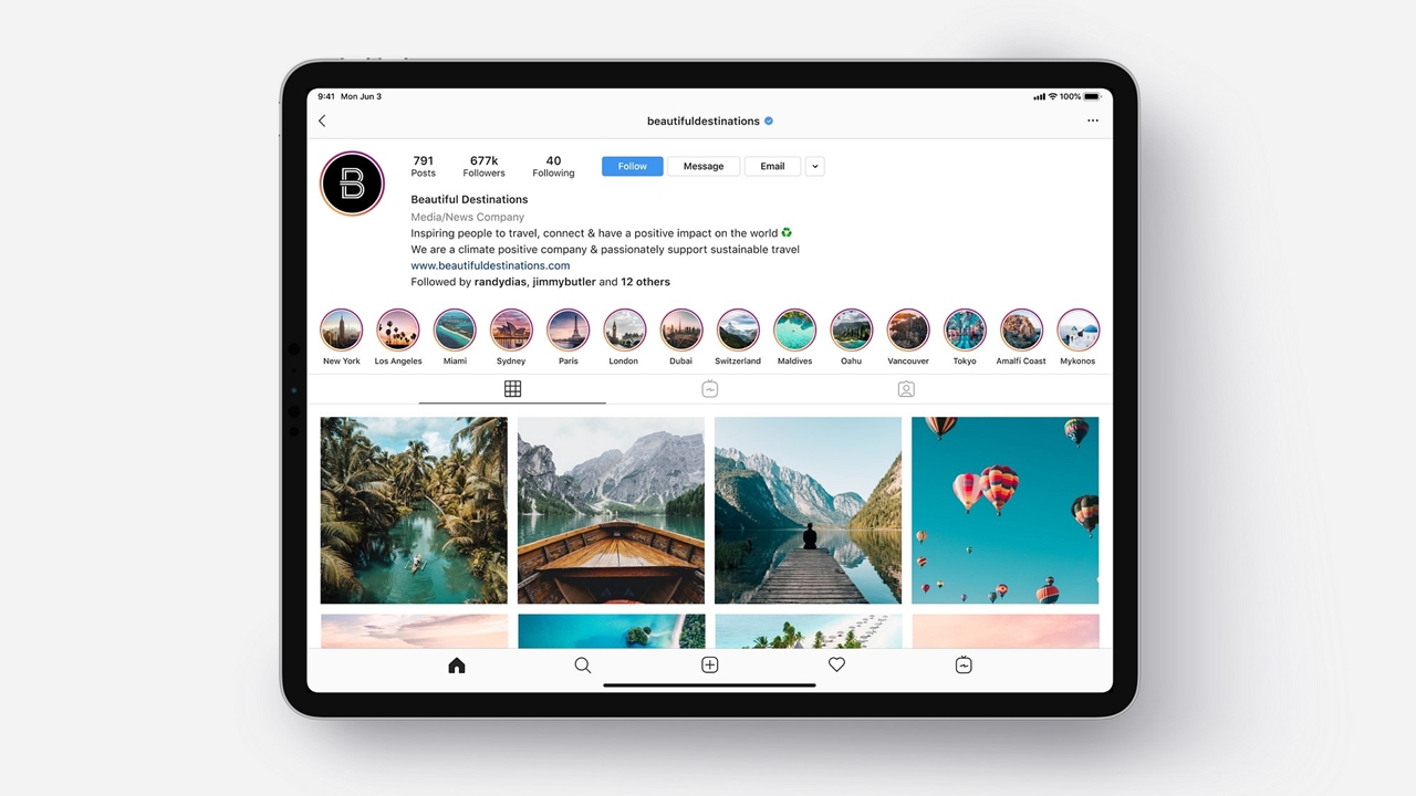 iPad'e Özel Instagram Uygulaması Geliyor
