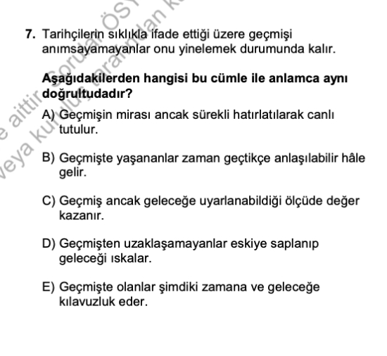 Öne Çıkan Yanlışlar ve Açıklamaları