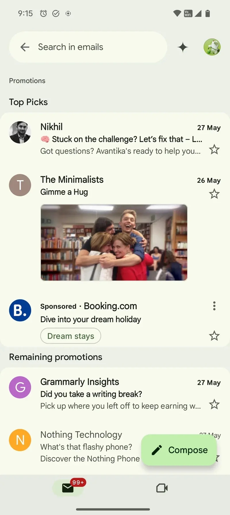 Gmail’in Yeni Görünümü ve Özellikleri