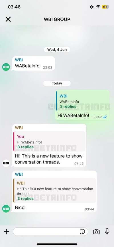 Ulaş Utku Bozdoğan: WhatsApp Grup Sohbetlerini Kolaylaştıracak Yeni Yanıt Özelliği Gelişmeleri 1 WhatsApp'tan Grup Sohbetlerini Daha Verimli Hale Getirecek Yeni Özellik