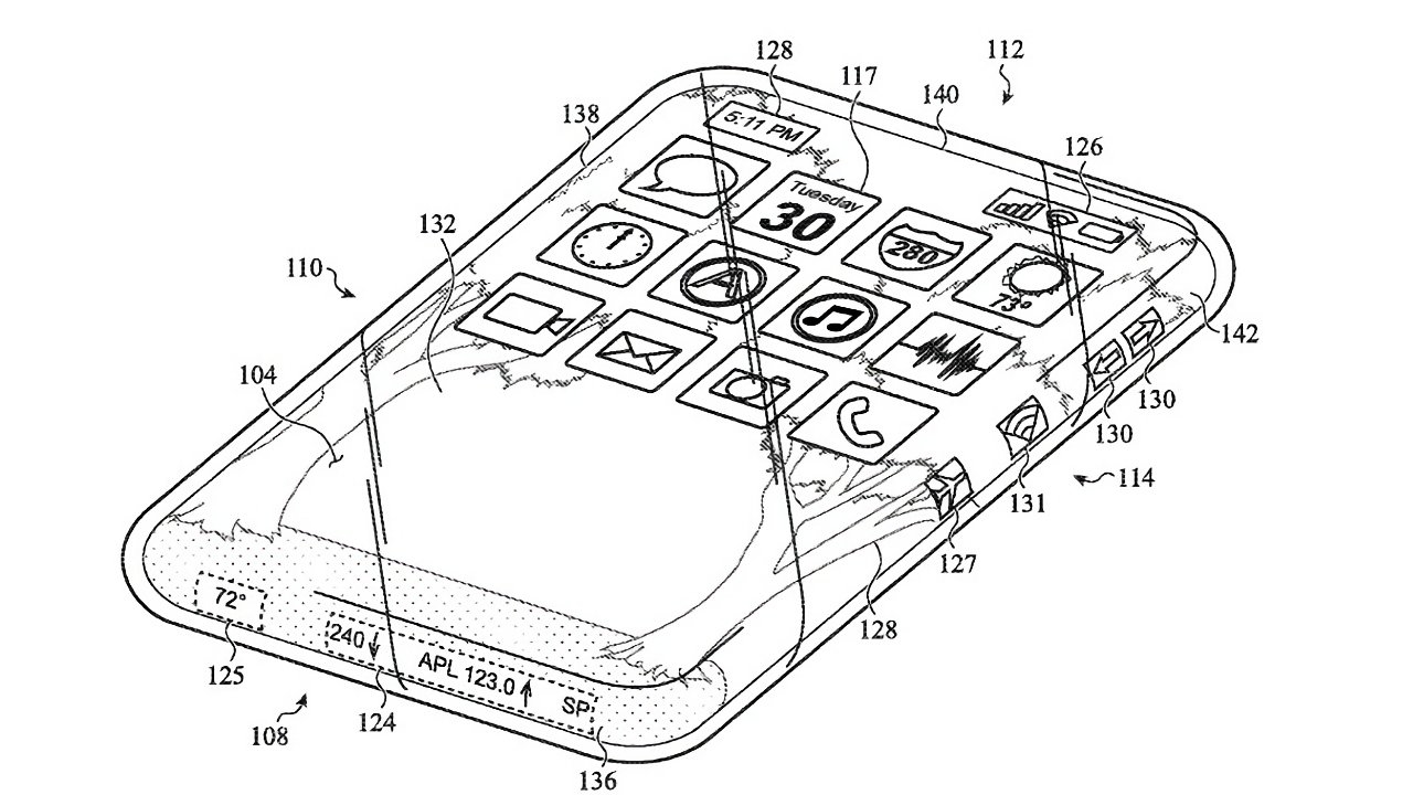 Apple Tamamen Camdan Oluşacak iPhone İçin Yeni Bir Patent Daha Aldı: İşte Böyle Görünecek!