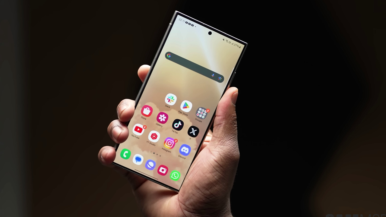 Galaxy S26 Ultra ekranı