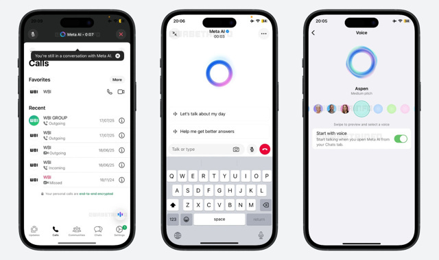 Meral Erden: WhatsApp, yapay zekâ ile sesli sohbet dönemini başlatıyor! 1 WhatsApp, yapay zekâ ile sesli sohbet dönemini başlatıyor!