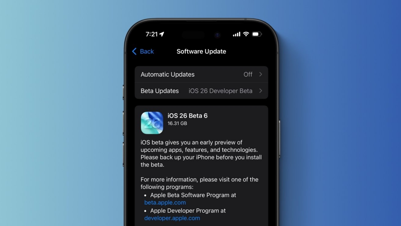 iOS 26 Beta 6 Yayımlandı: İşte iPhone'lara Gelecek Yenilikler!