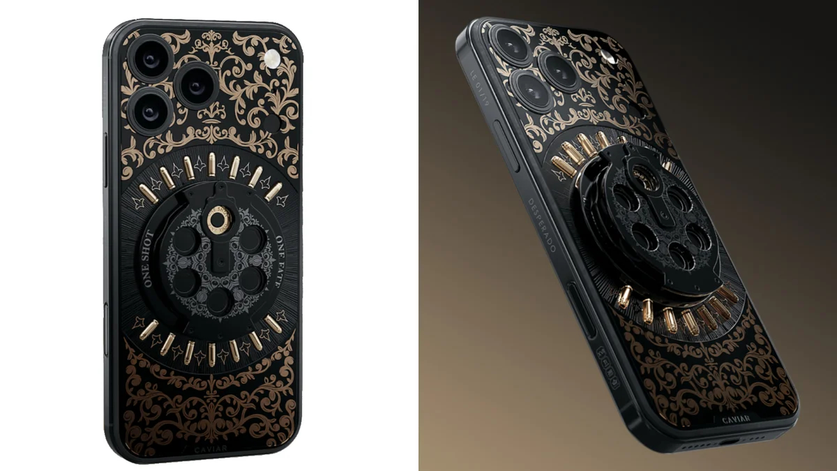 iPhone 17 Pro için Caviar’ın Rus Ruleti İlhamlı Altın Versiyonu: 24K Lüks ve Gözü Dolduran Fiyatlar