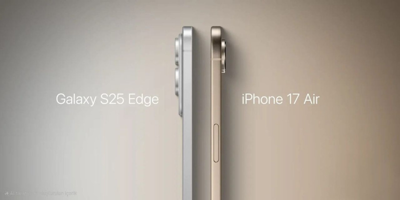 Ince Tasarımın Yarışı: iPhone Air vs Galaxy S25 Edge Detaylı Karşılaştırma