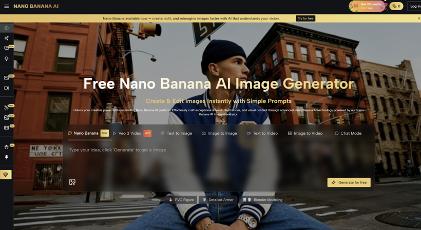 BananaImg AI: Sınırları Zorlayan Ücretsiz Çoklu Platform