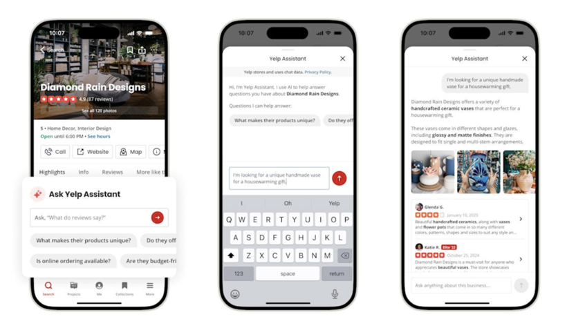 Yelp'in Yapay Zeka Odaklı Güncellemesi: AI Destekli Araştırma ve Rezervasyon Çözümleri