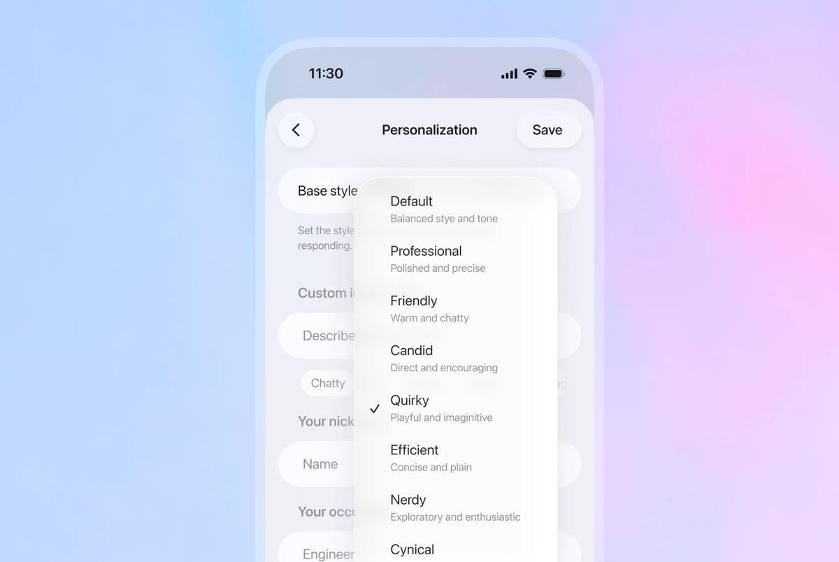 GPT-5.1 ile ChatGPT’de Yeni Tonlar ve Özellikler: Instant ve Thinking Modelleri