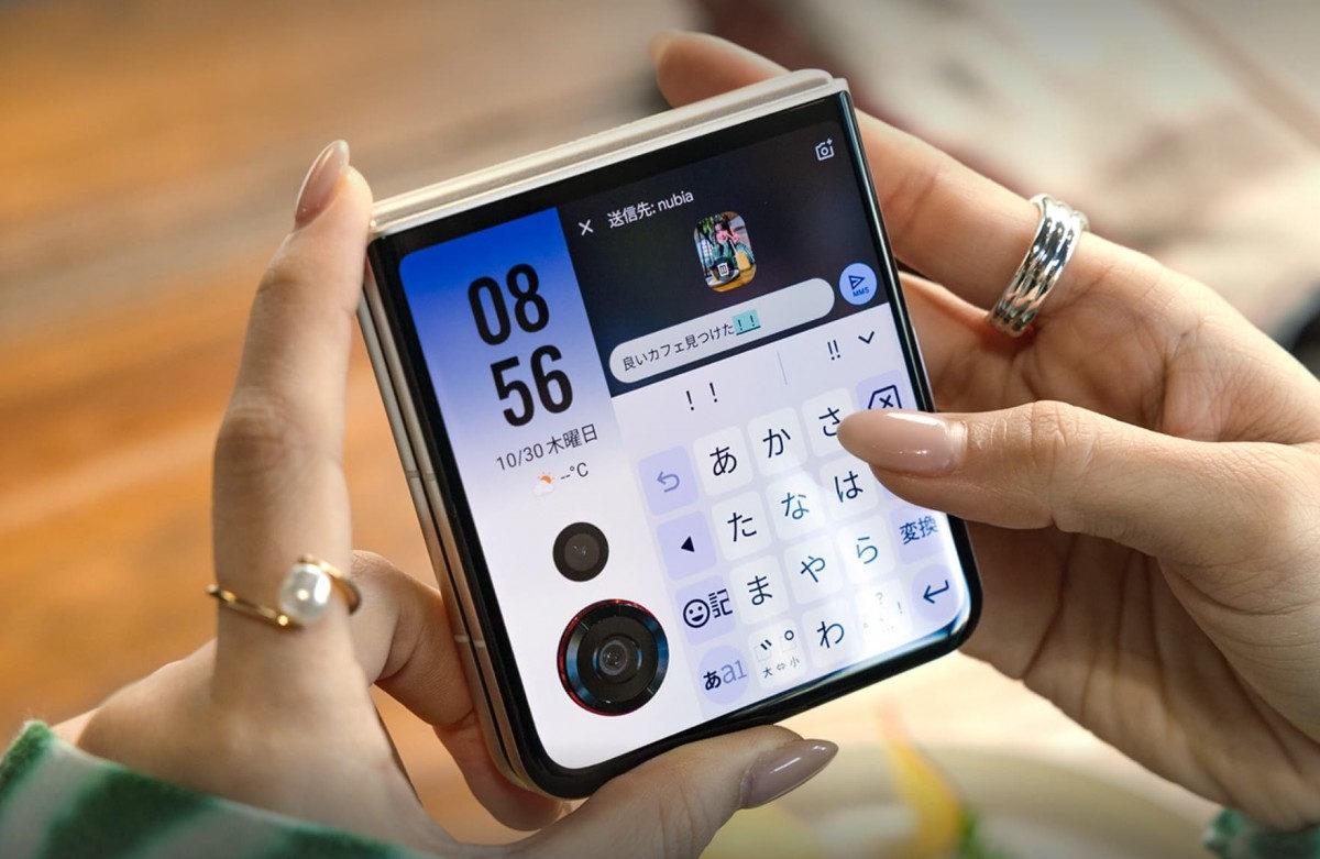 Nubia Fold ve Nubia Flip 3: Japonya'da Tanıtılan Katlanabilir Telefonlar ve Özellikleri