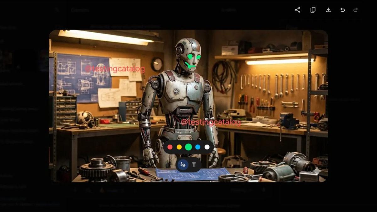 Google Gemini Görsel Üretimde Yeni Boyama ve Metin Ekleme Özelliği İçin Test Aşamasında